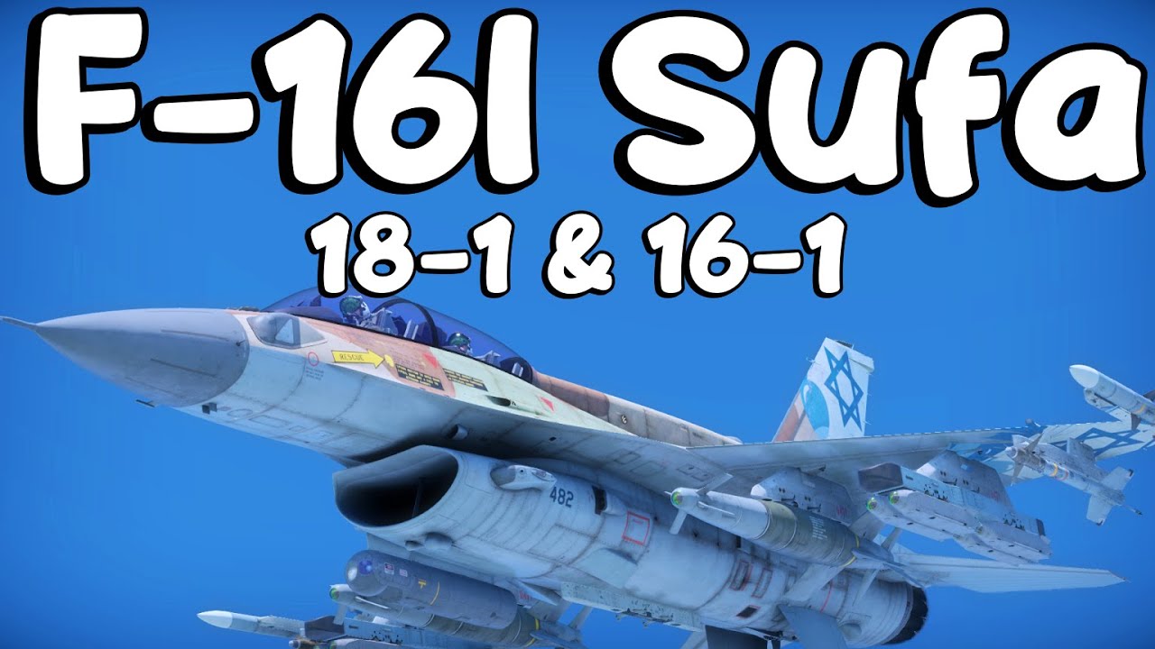 F-16I Sufa CAS 18-1 & 16-1. Many Small Spicy Bombs