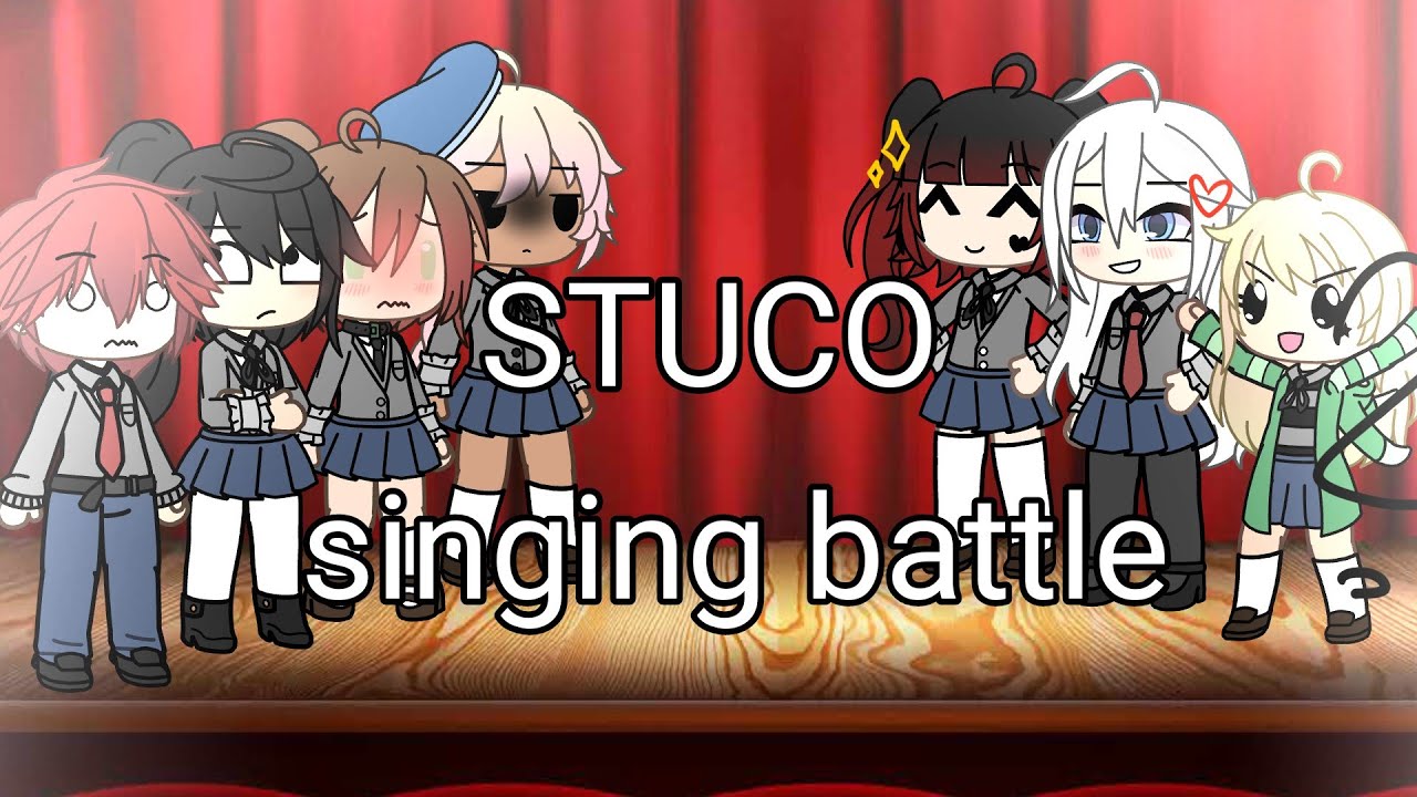 CFM student council singing battle🎉 | Gacha life✨ | GLSB | read desc