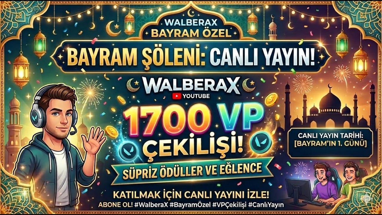 🍬 ŞEKER GİBİ YAYIN! 🎁 375 VP DAĞITIM + 1700 VP ÇEKİLİŞ | İzleyici ile Oyun | VALORANT