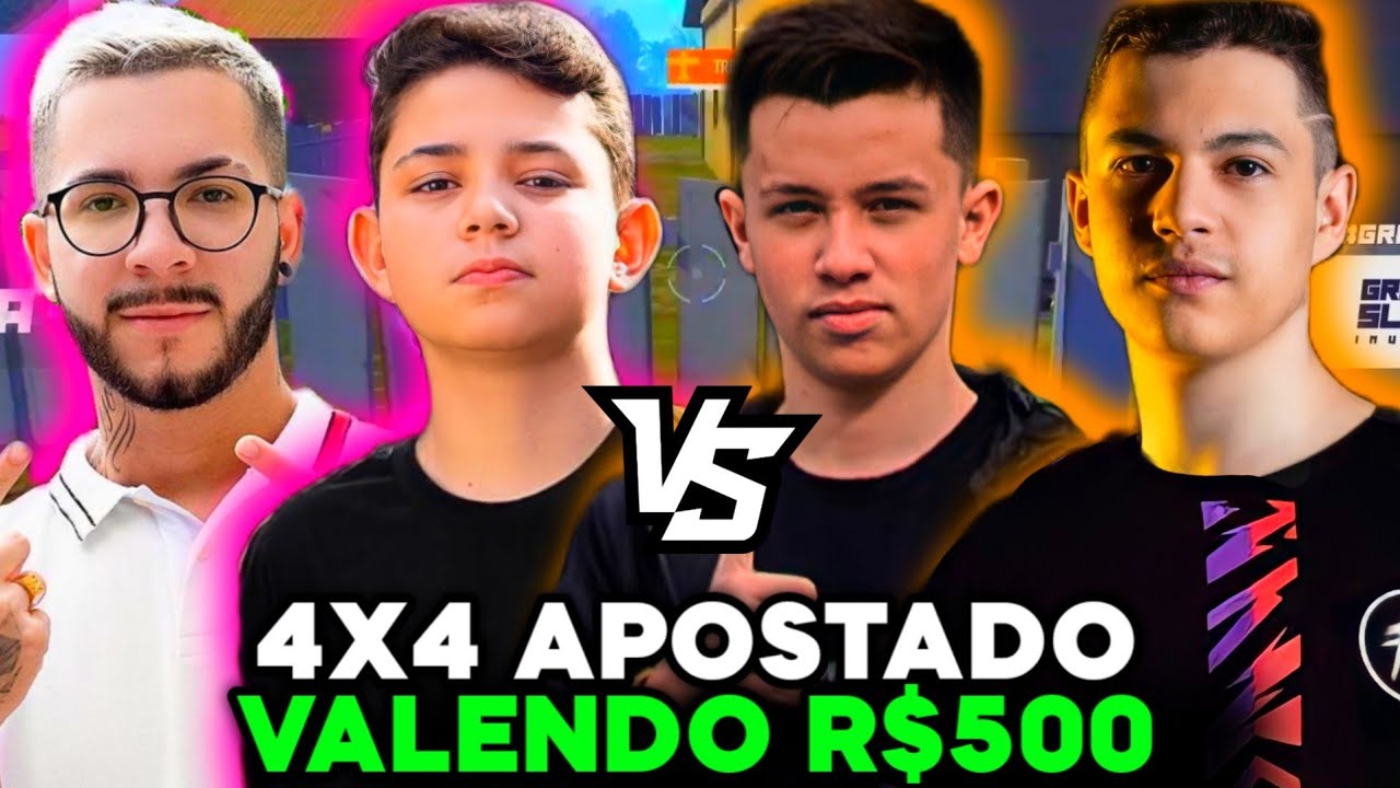 APOSTADO! THURZIN, LZINN, ELTON e SIX vs STEIKE, TWO9, YUURI e DINI! VALENDO 500 REAIS MD3!