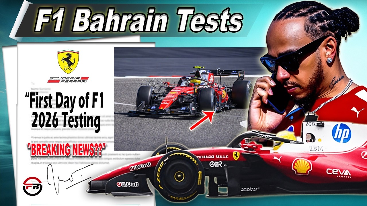 F1 Bahrain Tests: Red Bull and Mercedes Fail? FERRARI Takes Over at the 2026 BAHRAIN Test! F1 2026