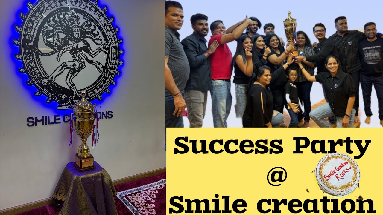 Success Party @Smile creation ||Happy time||Fun games|| kids play || dance|| Food||