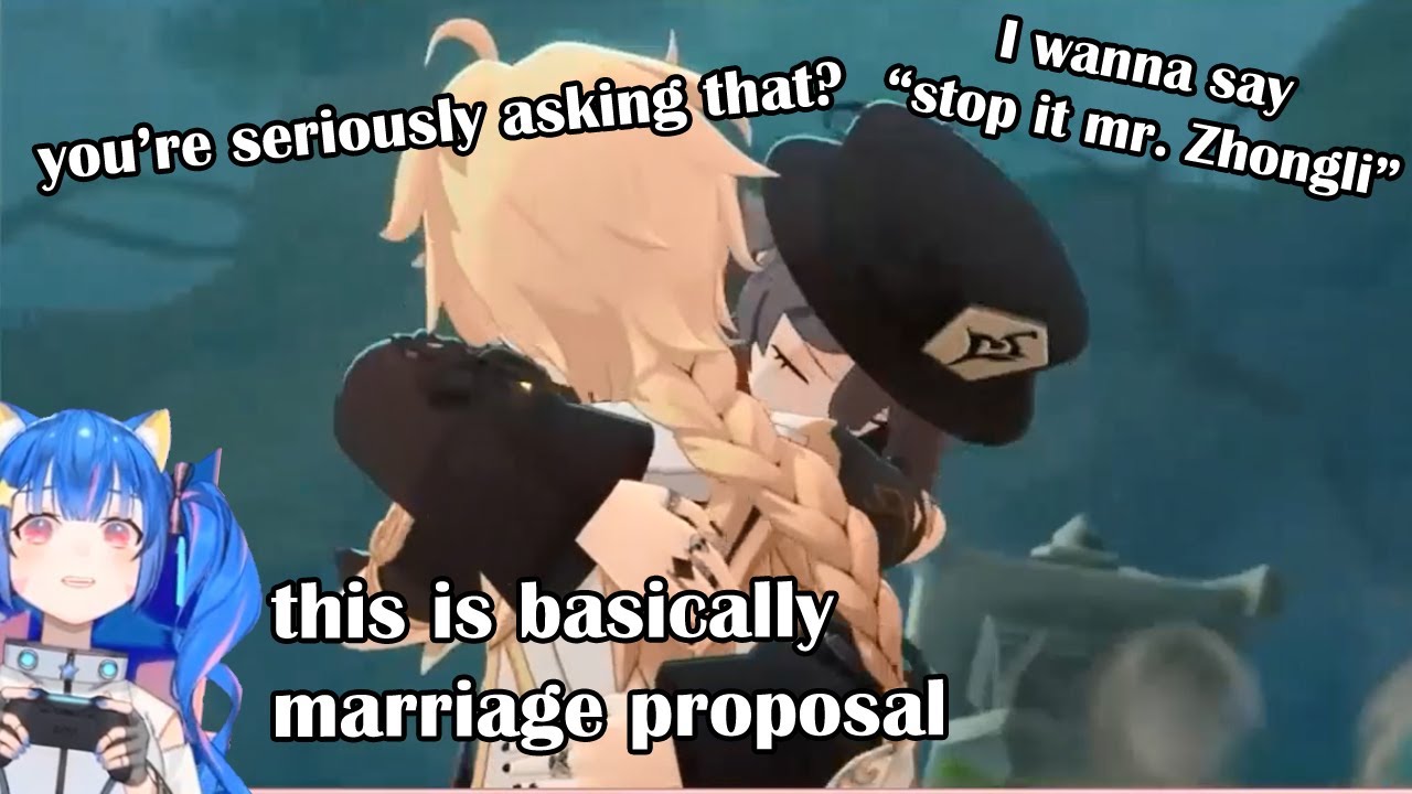 [ENG SUB] Hu Tao's marriage proposal in a nutshell(JP content I found 21) | genshin impact