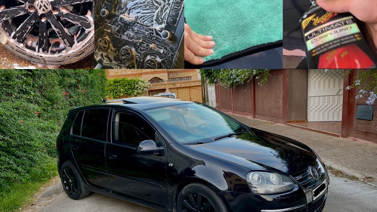 VW GOLF 5 Rline GT Sport DSG Detail | Deep Cleaning and Polish with Meguiars Compound