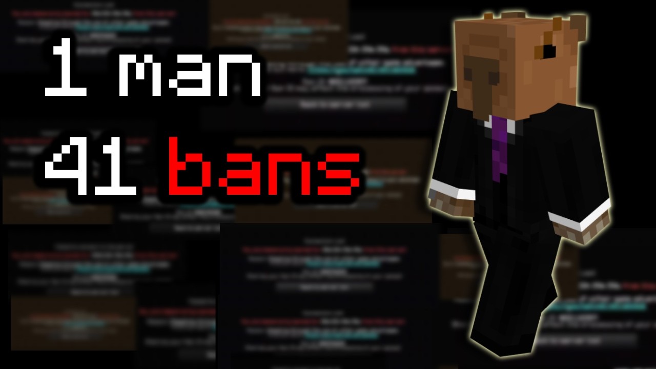 Игрок, которого чаще всего банят на Hypixel Skyblock
