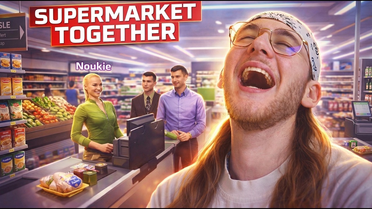 🔴Toi tu rentres pas dans mon magasin (Supermarket Together)