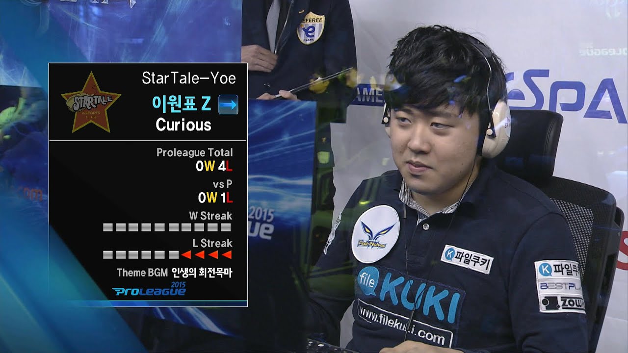 [SPL2015] herO(CJ) vs Curious(ST-Yoe) Set2 Foxtrot Labs -EsportsTV, SPL2015