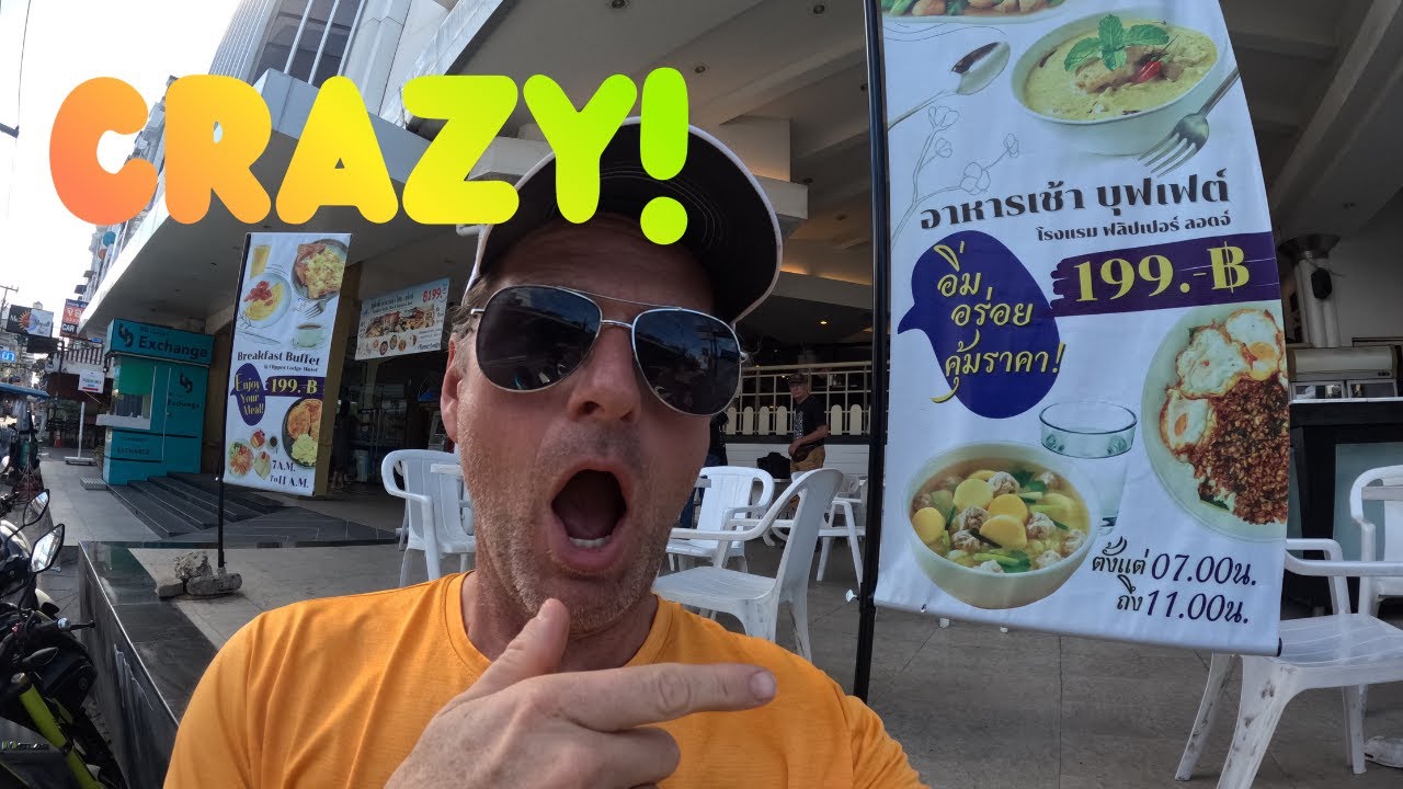 BREAKFAST BUFFET IN PATTAYA FOR 200 BHT!