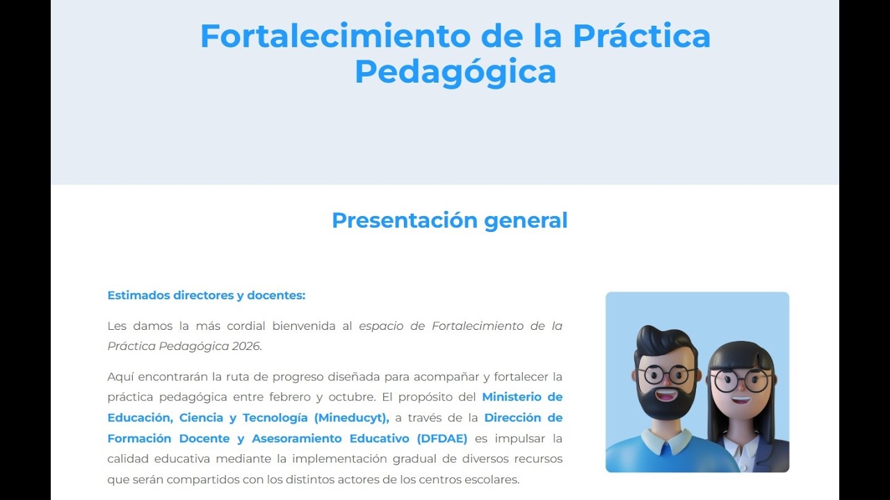 Hagamos juntos el bloque 4 de la formación docente - El Salvador