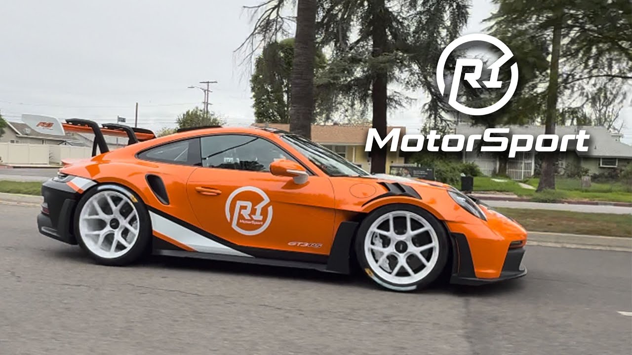 LOUDEST & BEST Sounding 992 GT3RS - R1Motorsport RSR Exhaust