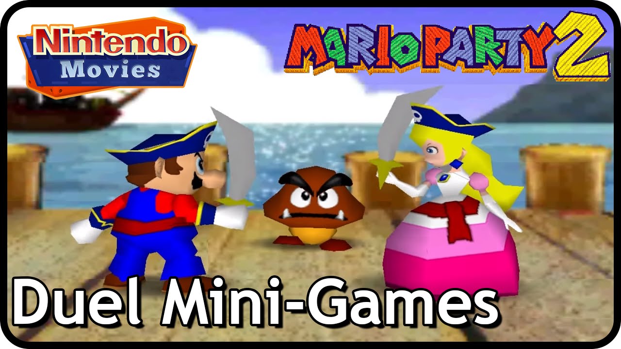 Mario Party 2 - All Duel Mini-Games