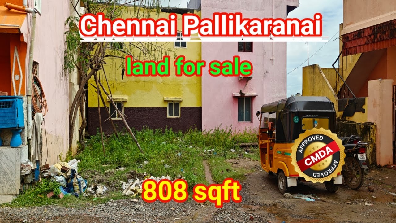 ID NO 139  📍CHENNAI PALLIKARANAI land for sale 💥808 sqft 😍CMDA approved #property #land