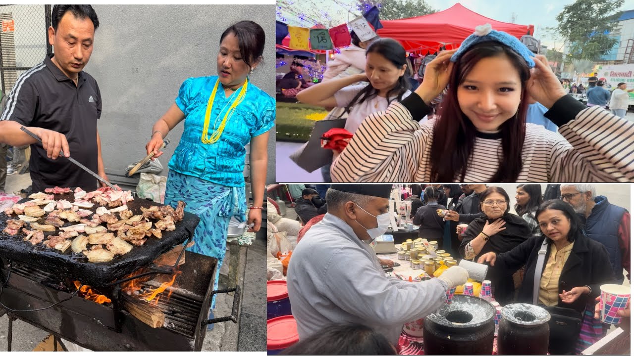 Exploring Largest Gorkha Haat Bazar in Siliguri | Nepali Traditional food, culture, arts & crafts