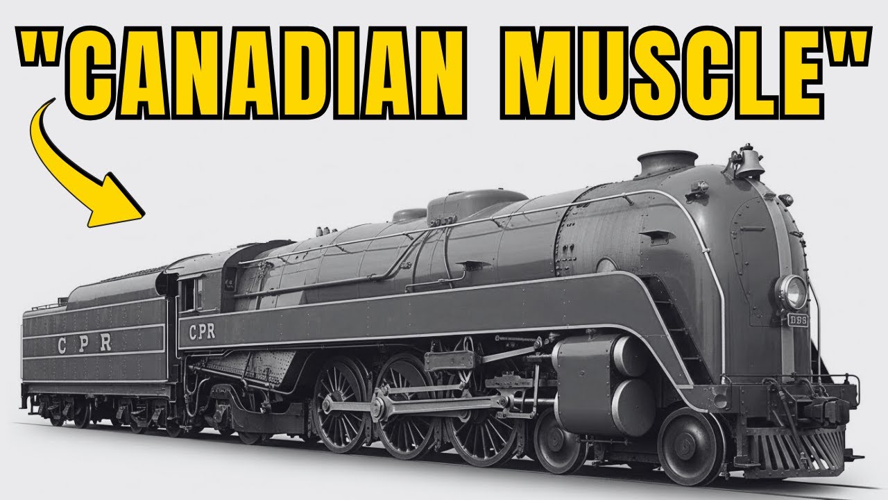 Canada's Heaviest Locomotive 540 Tons of Pure Muscle CPR Selkirk Story