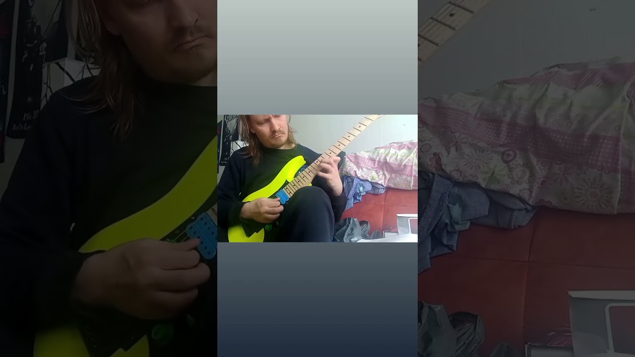 Two-string arpeggios #guitar #80s #suomi #finland #ibanez #yngwie #kitara #shredding #kitaristi