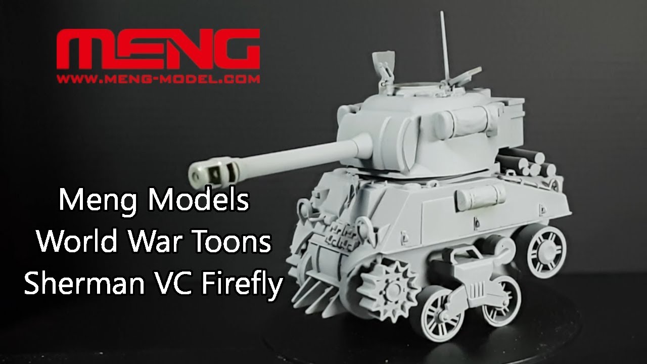 Sherman Firefly by Meng, ED-SKaR makes Part1: Building