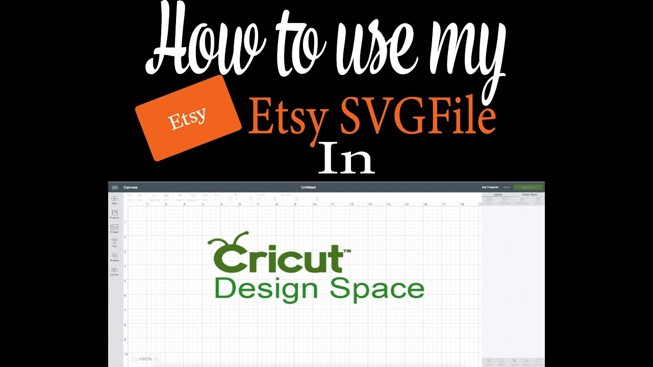 HOW TO USE YOUR ETSY SVG FILE IN CRICUT DESIGN SPACE