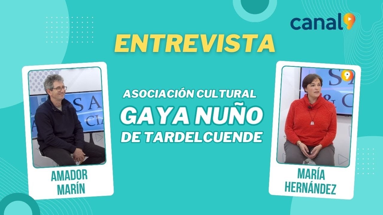 SA&CÍA | María y Amador de la Asociación Gaya Nuño nos acercan sus actividades para 2025