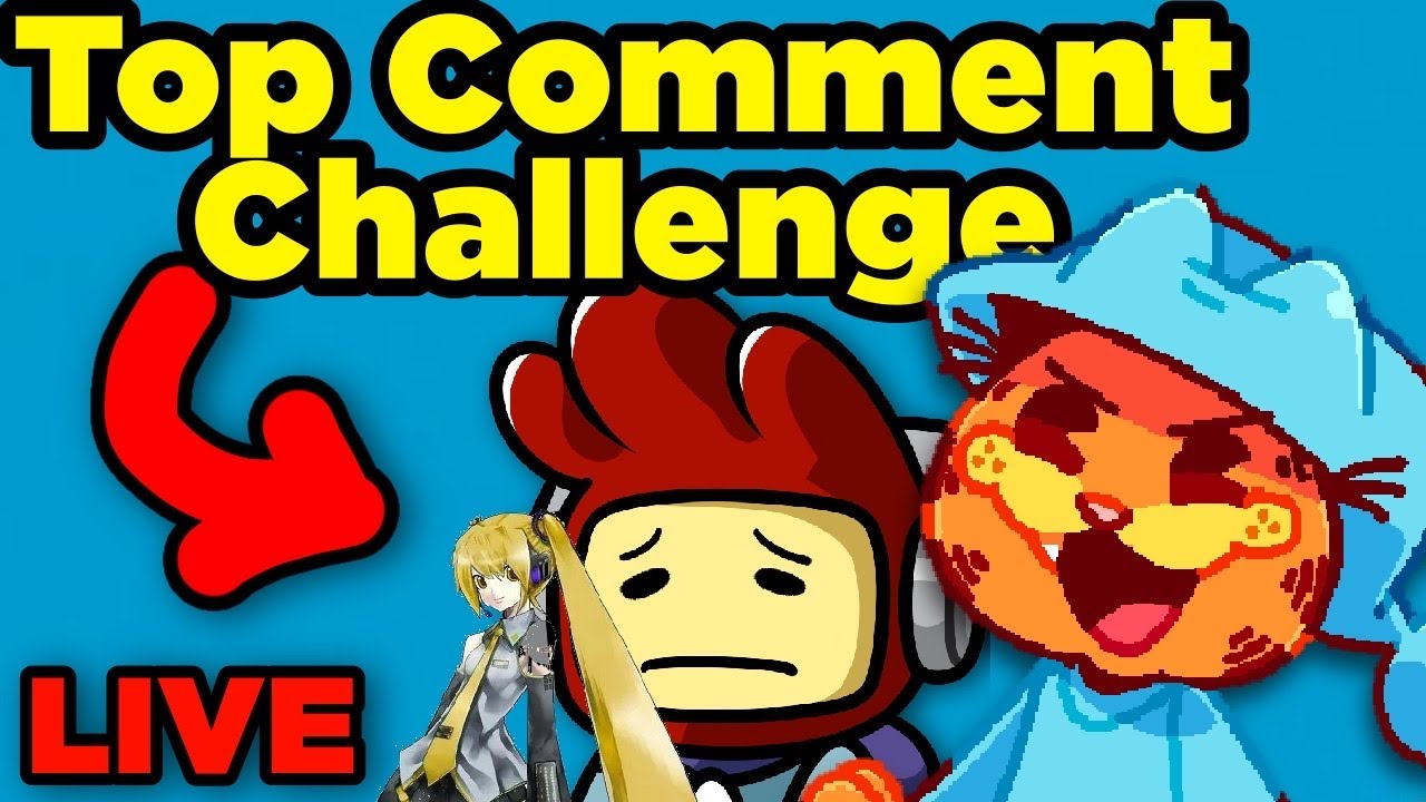 DAY 15 - Top Comment Challenge - Yellow, Otaku, Phone, Weaver, Buddy, Holy