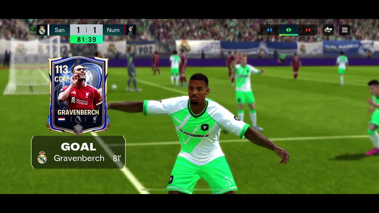 Playing  FC MOBILE