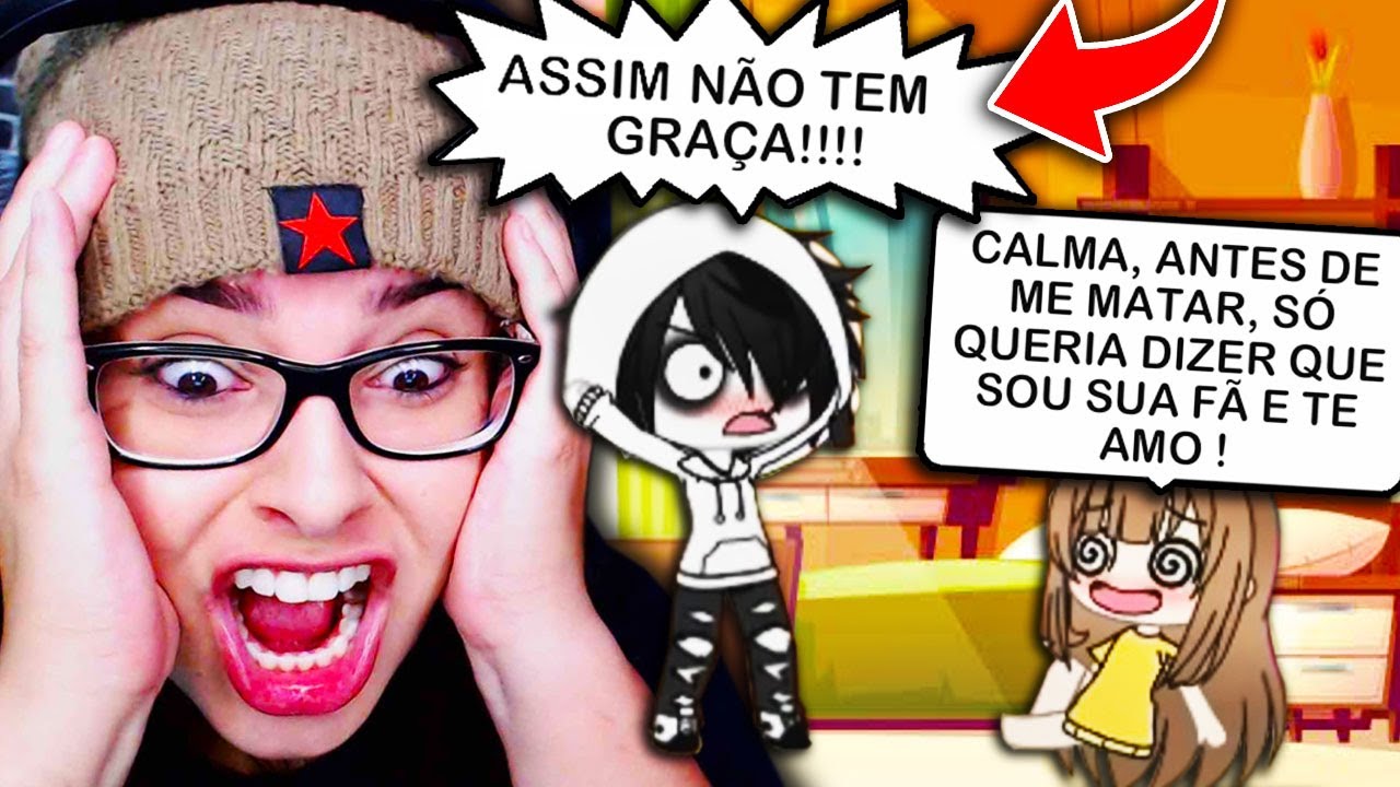COMO SERIA CONHECER O JEFF SEM SER CREEPY...  ! (Gacha Life Mini Filme)