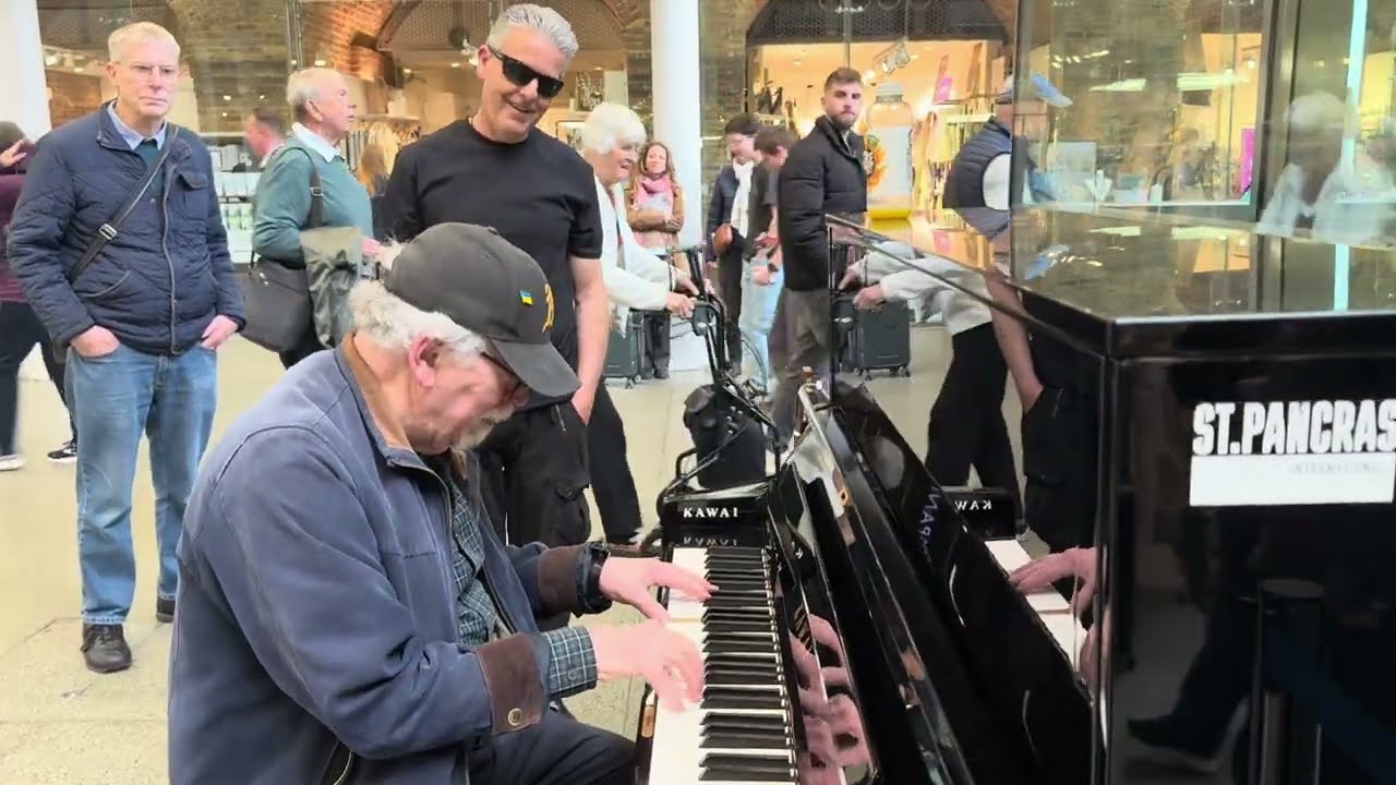 Senior Citizen Plays The Blues- Shocks Everyone 