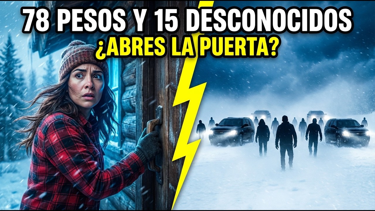 78 Pesos, 15 Desconocidos en Mi Puerta: La Tormenta Que Cambió Mi Vida
