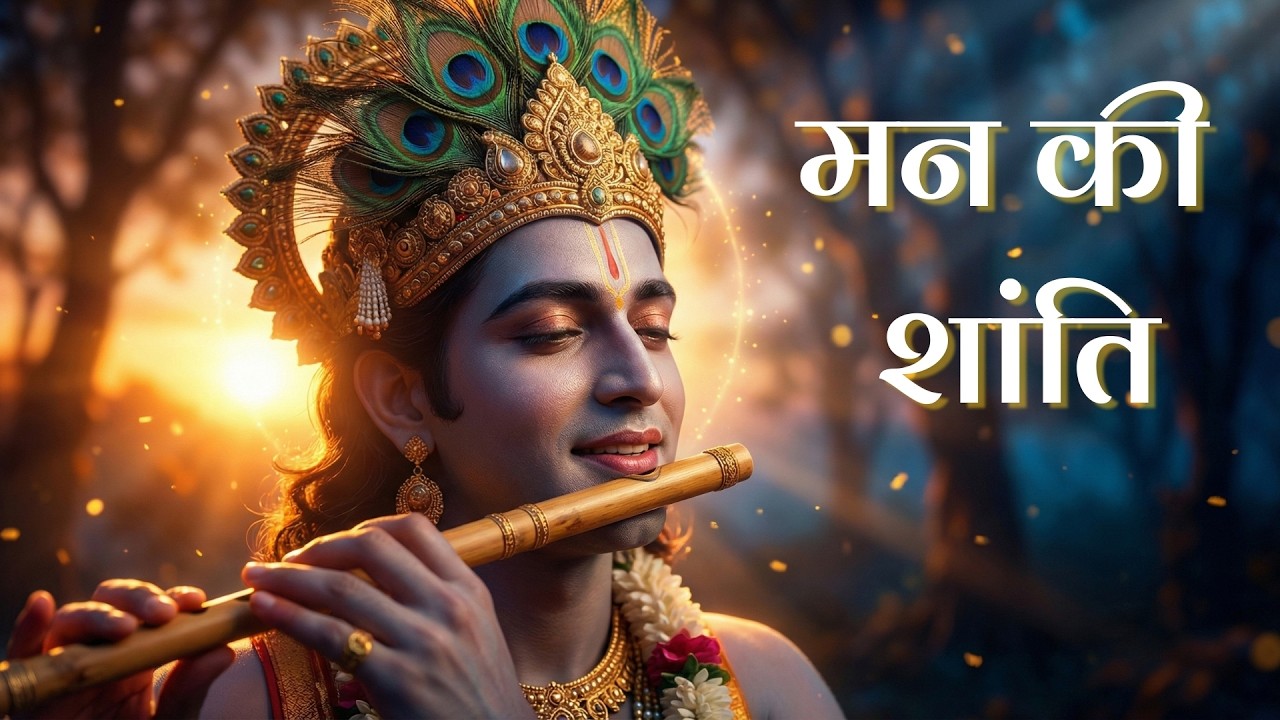 Deep Healing Krishna Flute Music | मन की शांति के लिए बांसुरी संगीत | 30 Mins Non-Stop