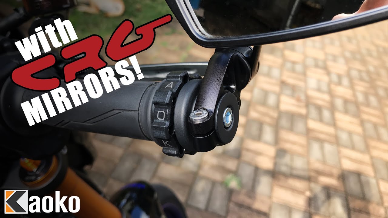 KAOKO - Installation with CRG mirrors on Yamaha MT-09 SP (2022) #kaoko