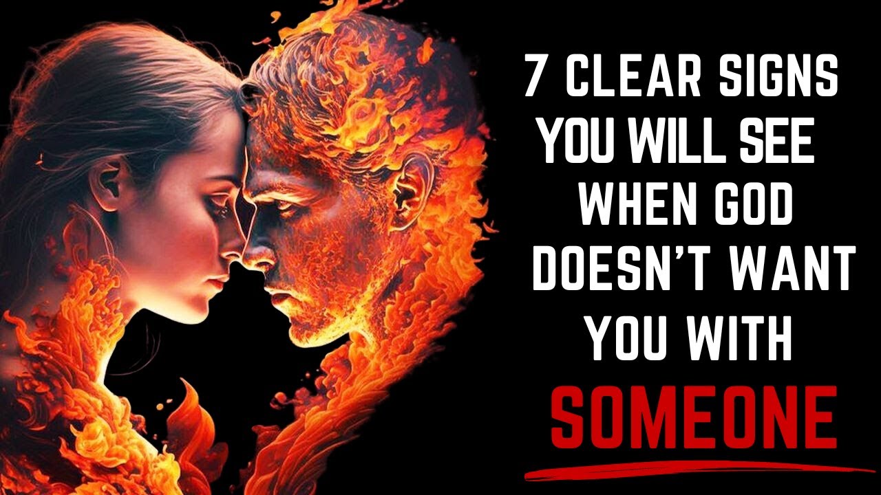 When God DOESN'T WANT You With Someone | These Things Will Happen - Gracely Inspired