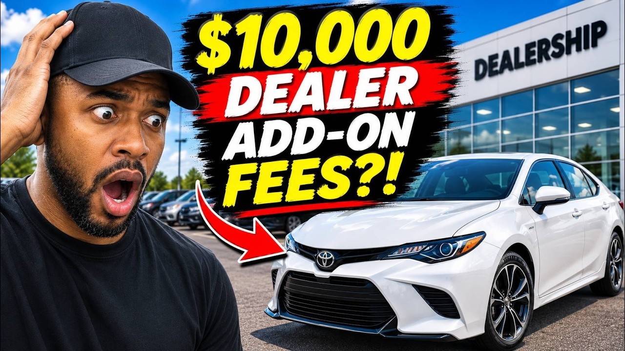 Dealers Fees You shouldn't Pay!