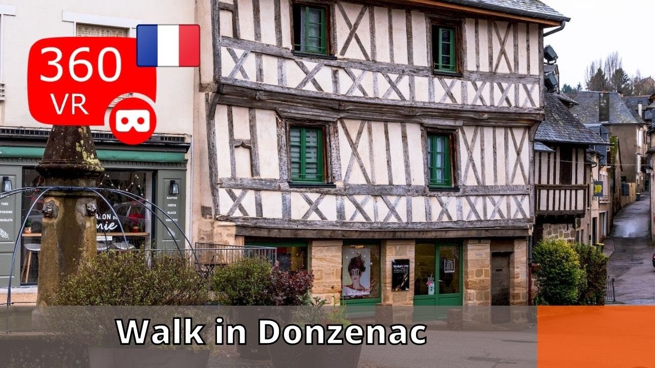 360° views of France : Today a walk in Donzenac
