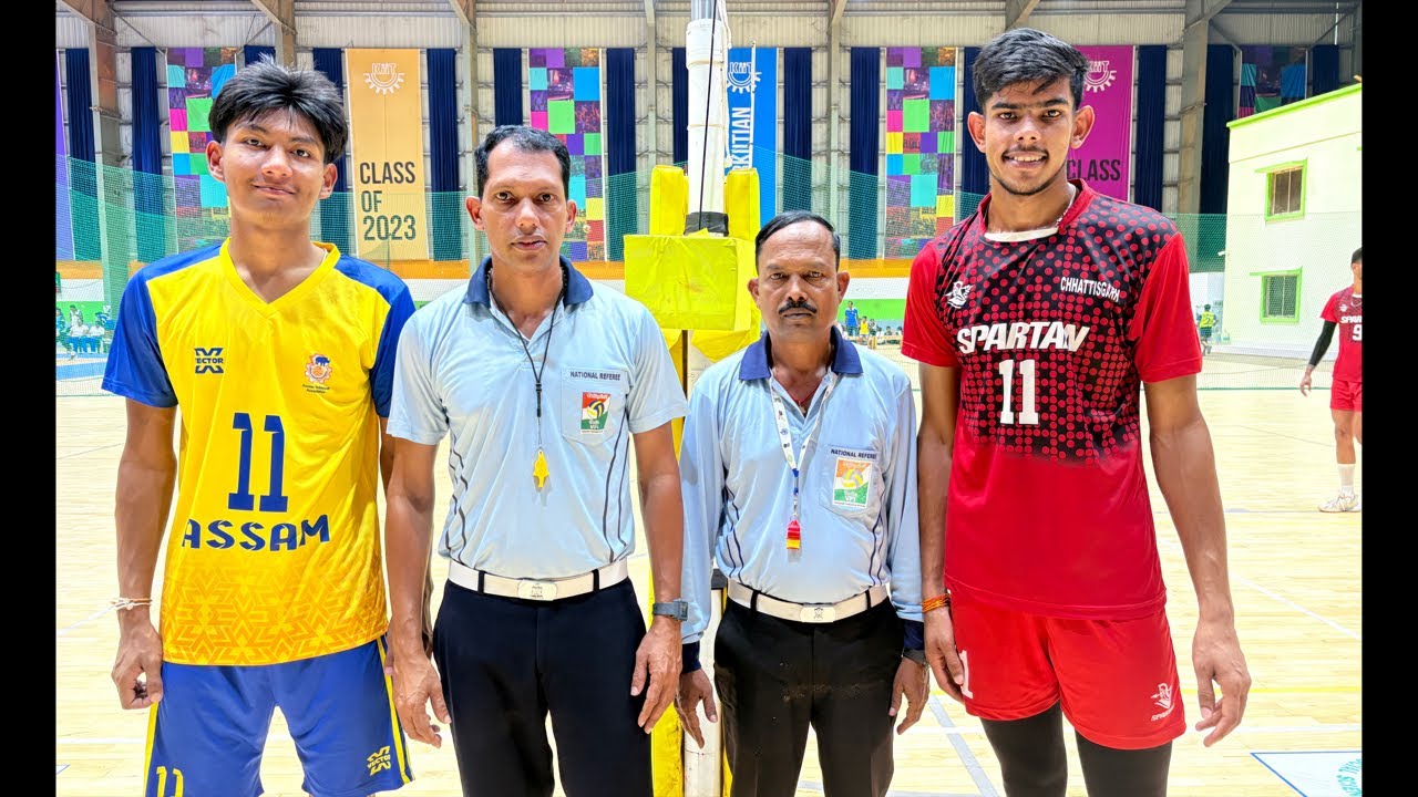 all india 🇮🇳 volleyball warriors is live Chhattisgarh vs Assam boy #volleyballtournament #viralree