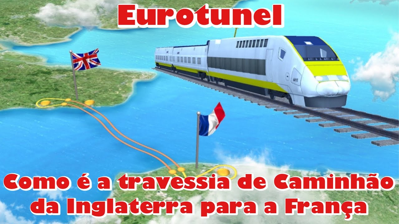 Eurotunel - Como é a travessia Inglaterra/França de camião