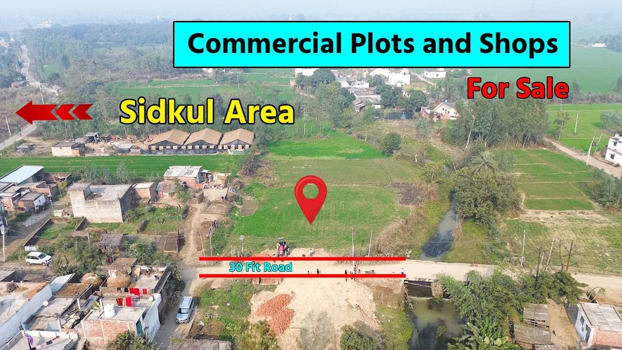 Commercial Shops and Plots For Sale | Near Sidkul Kashipur Uttarakhand