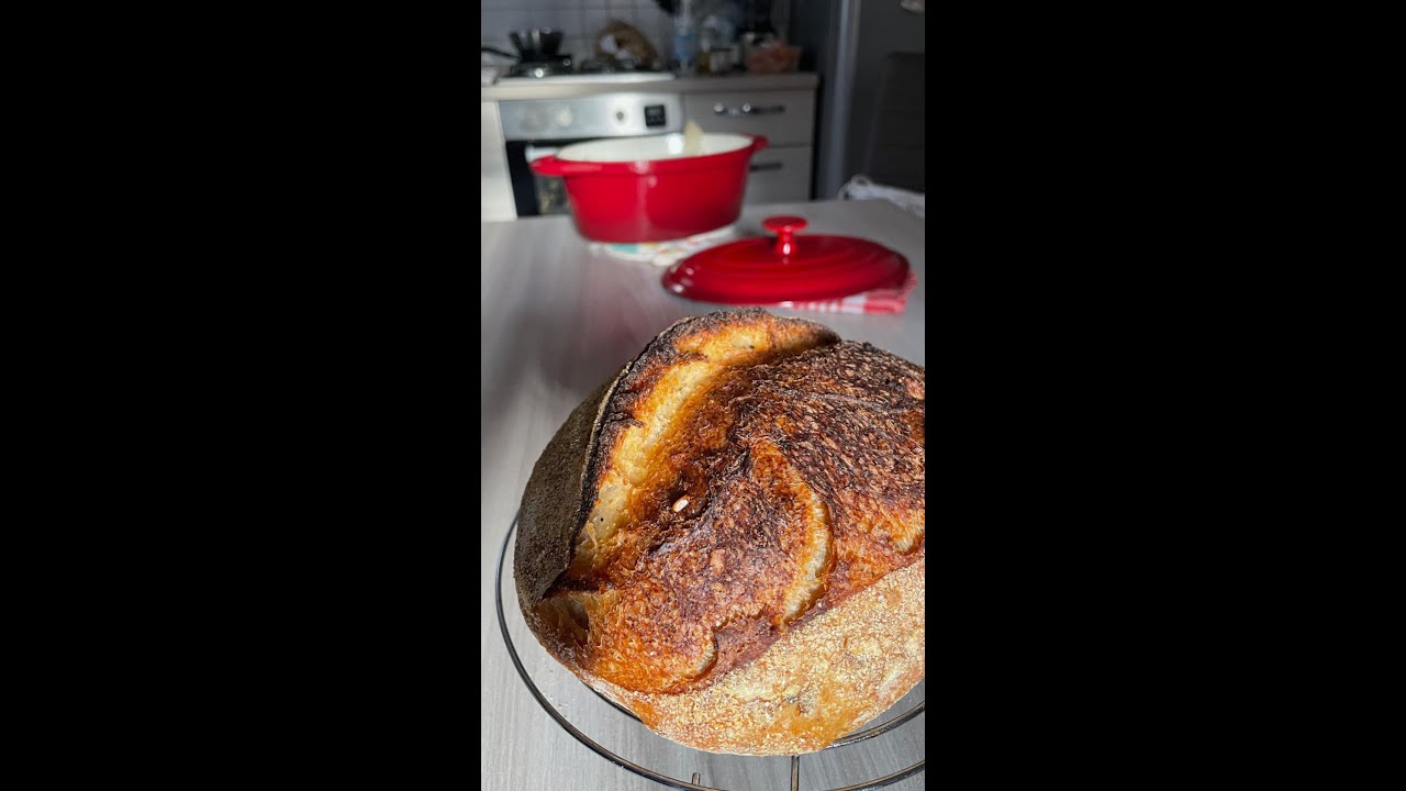 Polenta sourdough bread