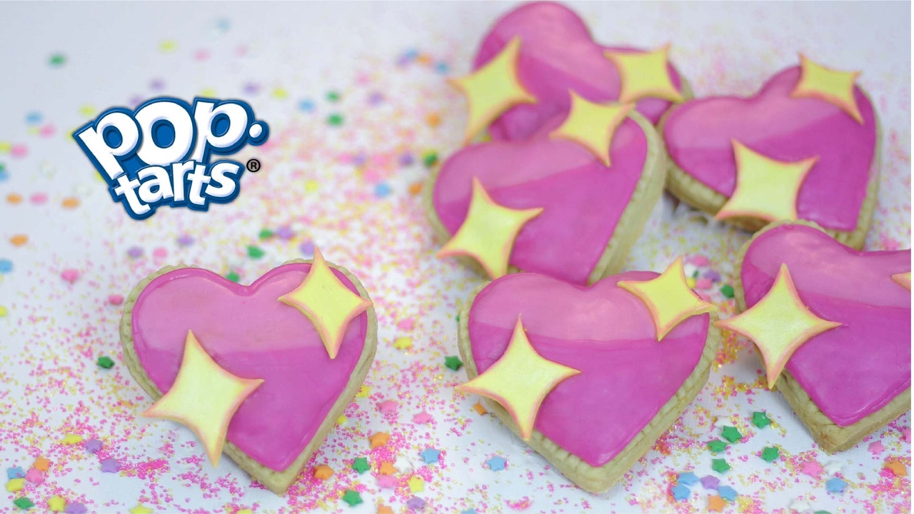 POP TARTS (PASTELITOS) EMOJI DE CORAZÓN - RECETA FÁCIL | DACOSTA'S BAKERY