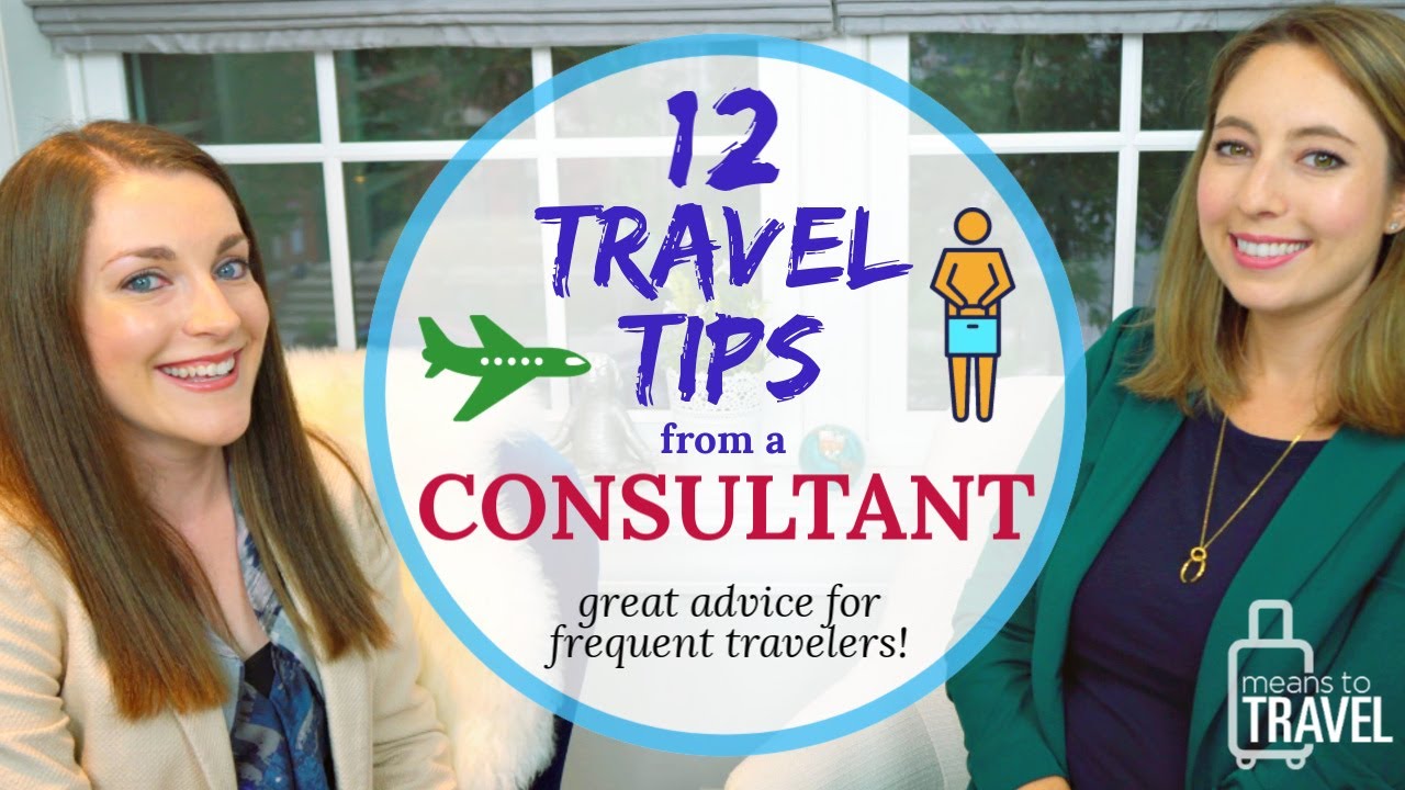 12 TRAVEL TIPS FROM A CONSULTANT WHO TRAVELS EVERY WEEK!  --  FREQUENT FLYER INTERVIEW #1