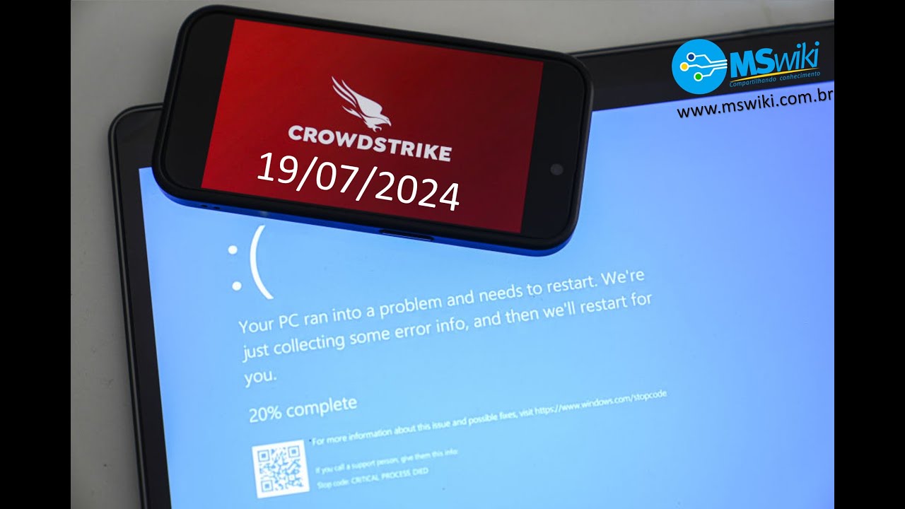 Tudo sobre a atualização do CrowdStrike que causou crash (tela azul) em máquinas Windows