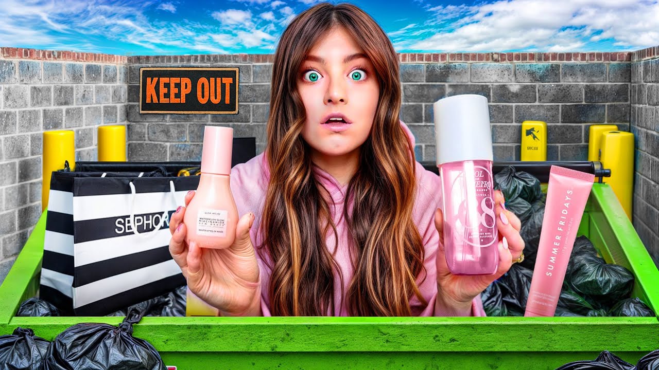 Я рылся в мусорке в SEPHORA
