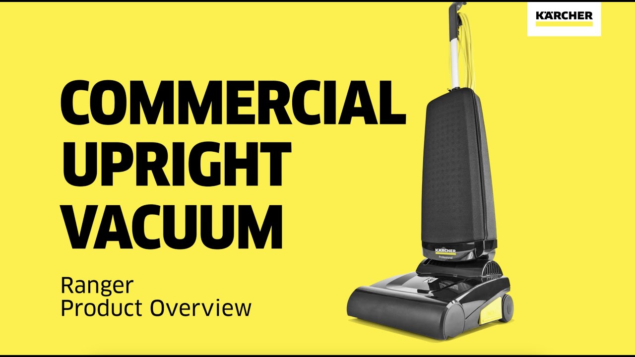 Ranger Upright Commercial Vacuum : Product Overview
