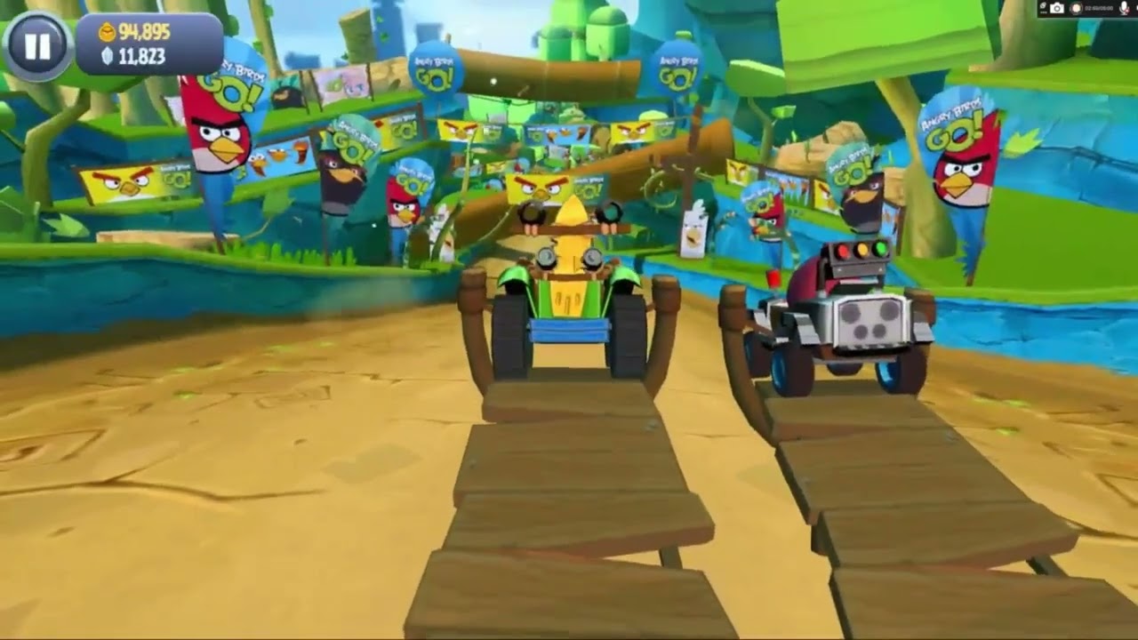 Angry Birds GO! stella vs all bosses