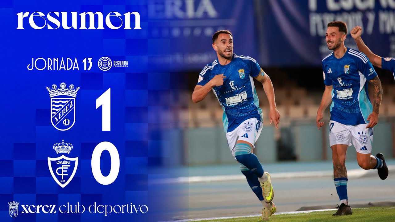 Resumen del Xerez CD 1-0 Real Ja&eacute;n CF