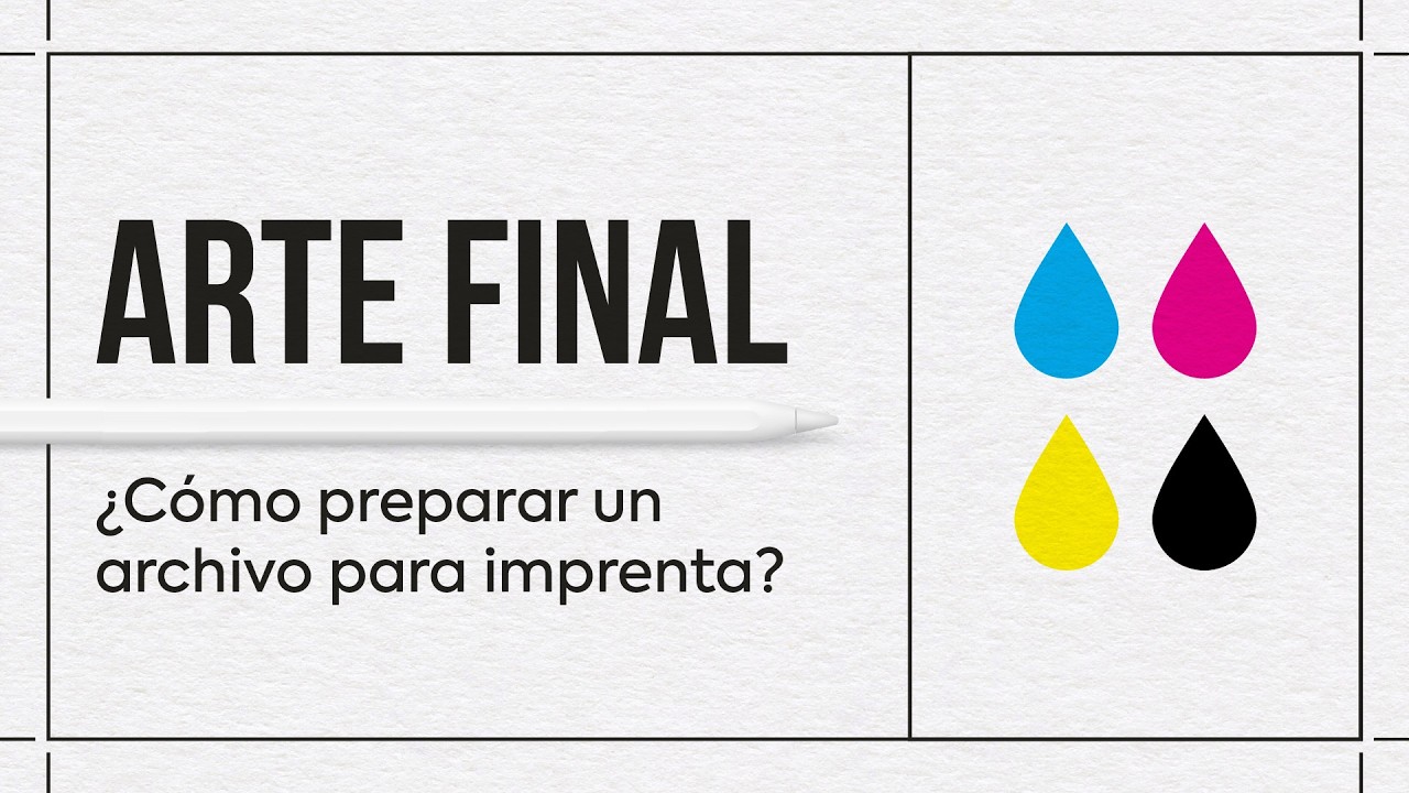 🖨 ARTE FINAL: Cómo preparar un archivo para IMPRENTA