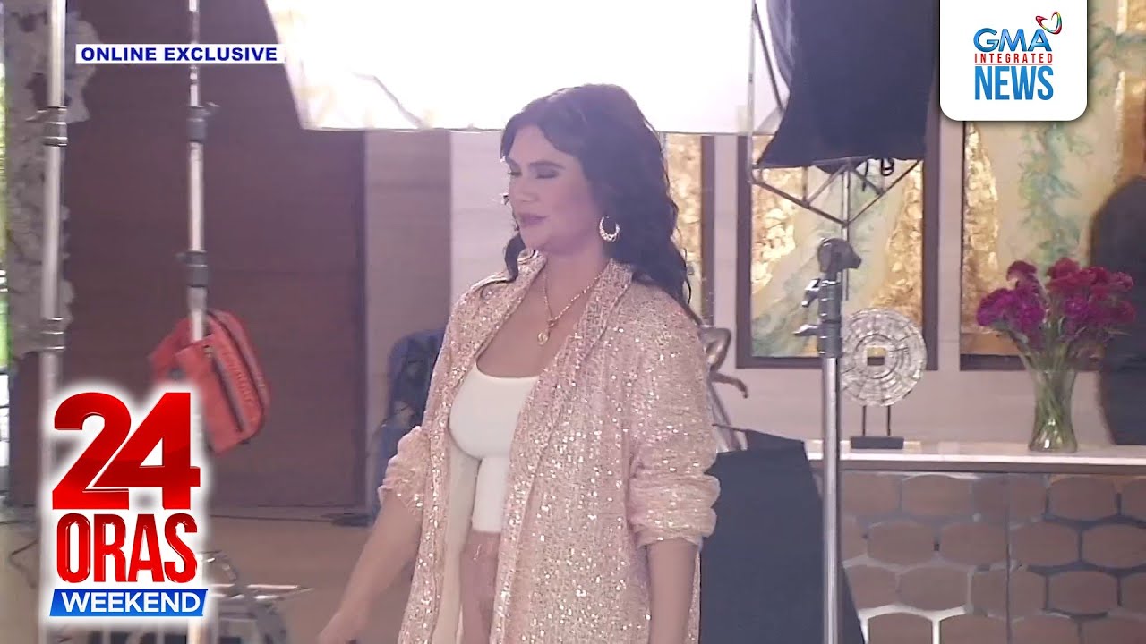 Vina Morales, sumabak na sa shoot ng upcoming GMA afternoon... | 24 Oras Weekend