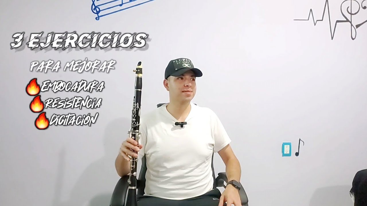 3 Ejercicios para Mejorar en el CLARINETE 🔥