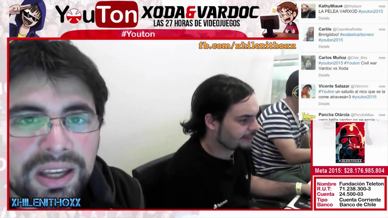 VARDOC PELEA CON XODA #Youton2015 #Xhile