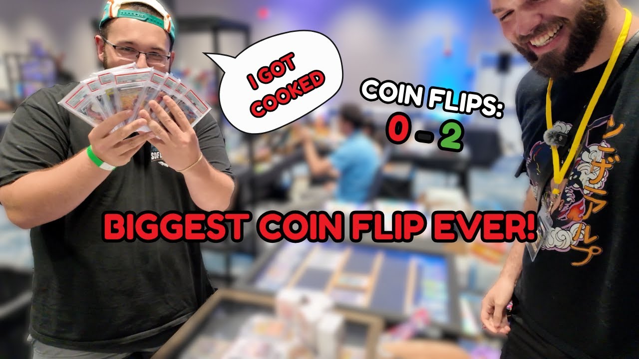 $6K Pok&eacute;mon Grails Decided by ONE COIN FLIP?! 🔥 | Vendor POV @ Collector&rsquo;s World Con Outpost