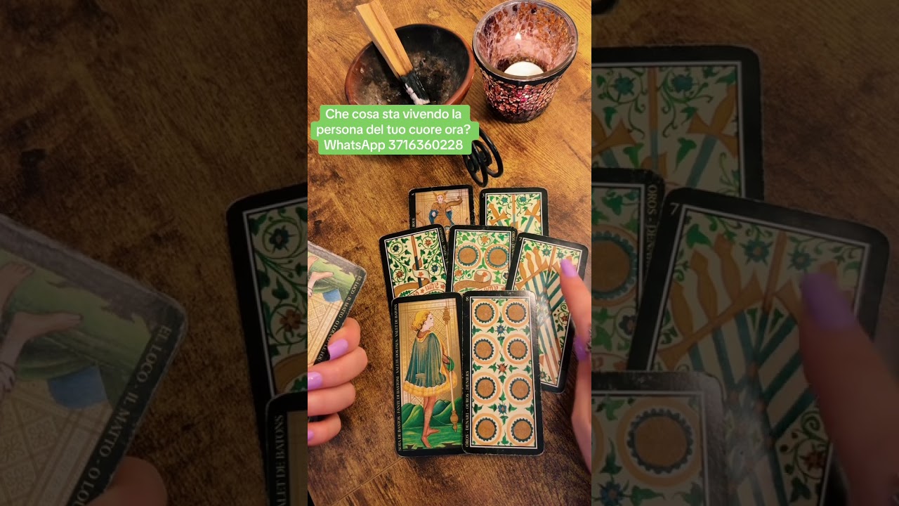 Che cosa sta vivendo ora # #Tarocchi#Interattivi #Tarot #Cartomanzia#Love#Amore