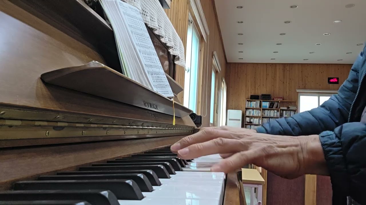 구주여 광풍이 불어🌅시편교회 2💧  찬양누림🎻한 소프라노,  권테너,피아노